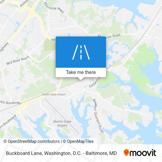 Mapa de Buckboard Lane
