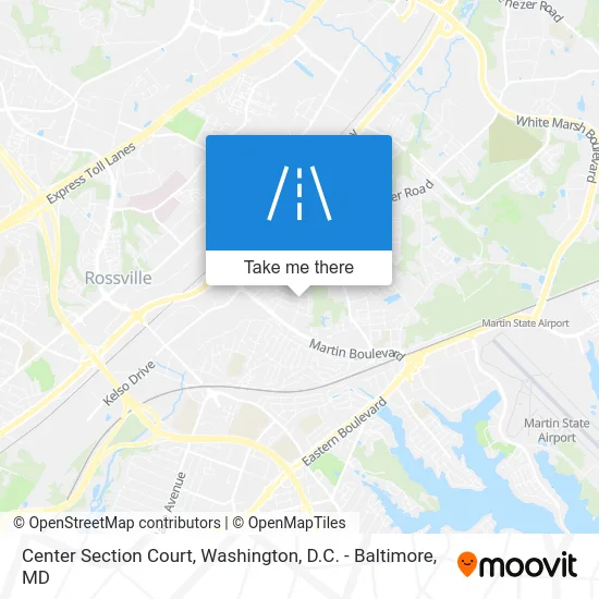 Center Section Court map