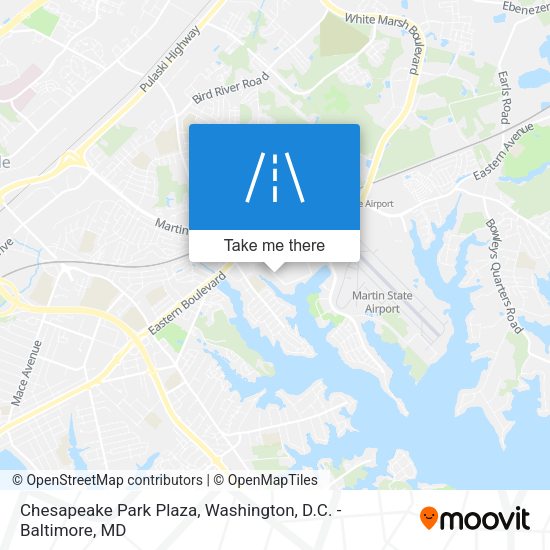 Chesapeake Park Plaza map