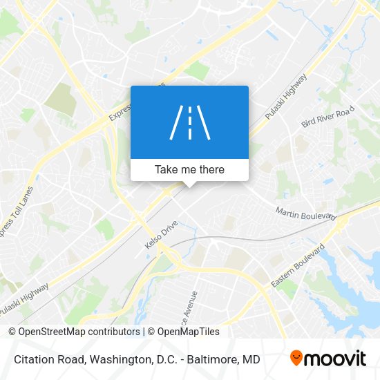 Mapa de Citation Road
