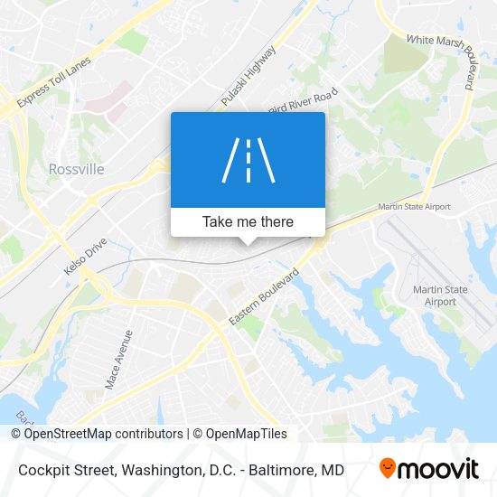 Cockpit Street map