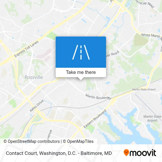 Contact Court map