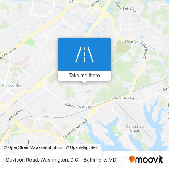 Mapa de Davison Road