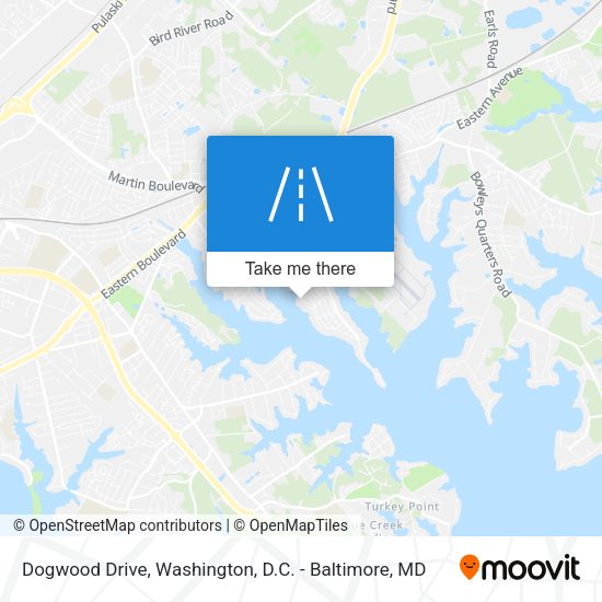 Dogwood Drive map