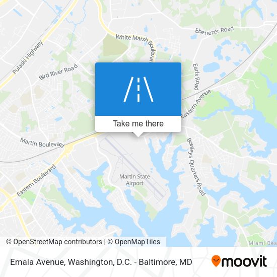 Emala Avenue map