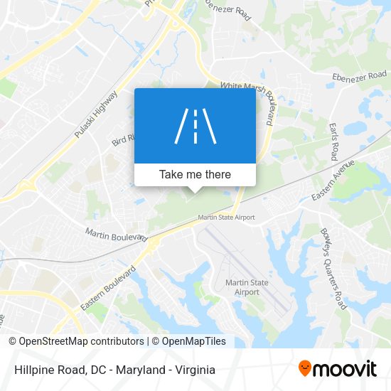 Mapa de Hillpine Road