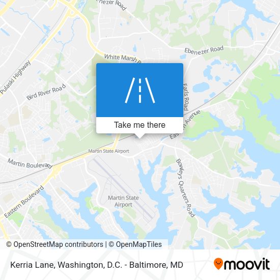 Mapa de Kerria Lane