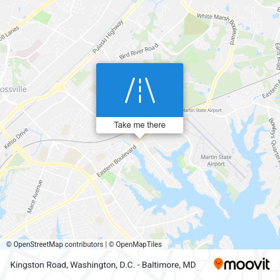 Mapa de Kingston Road