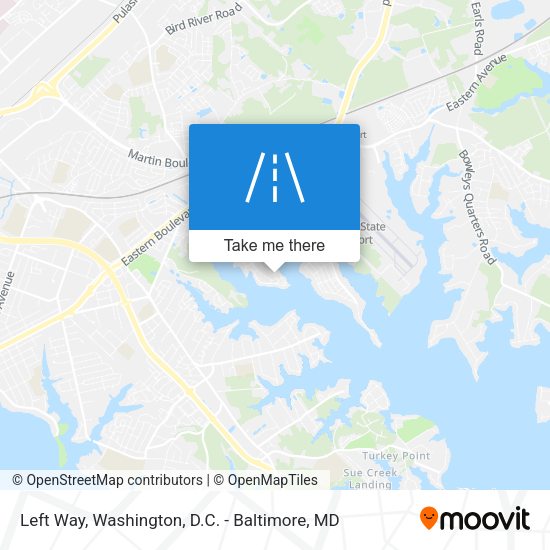 Left Way map