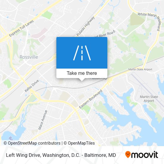 Left Wing Drive map