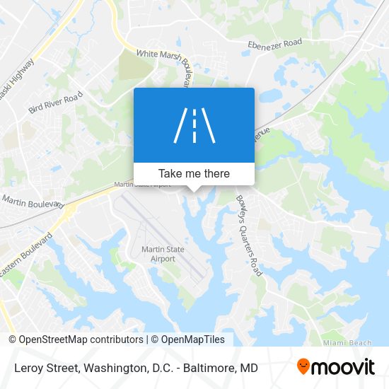 Leroy Street map