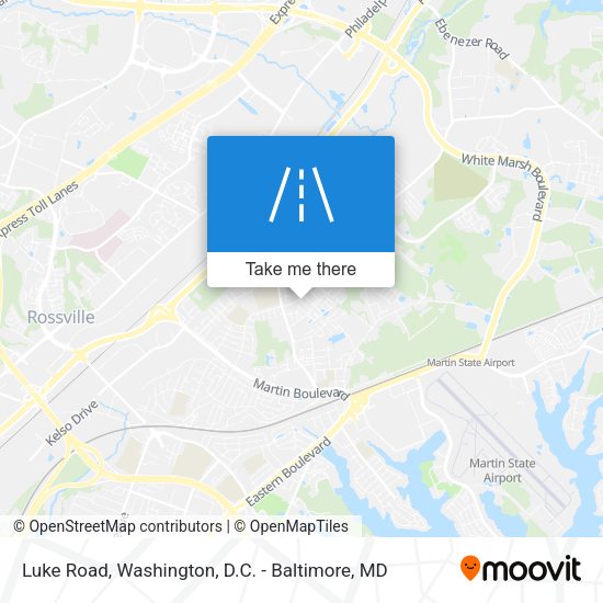 Mapa de Luke Road