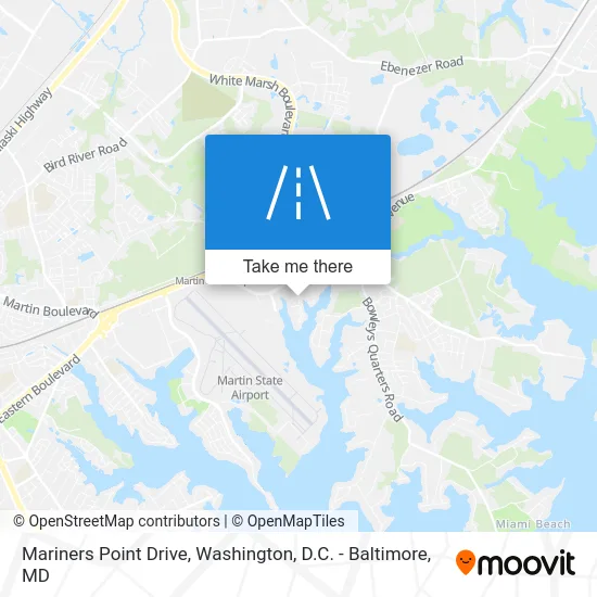 Mariners Point Drive map