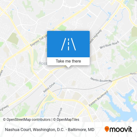 Mapa de Nashua Court