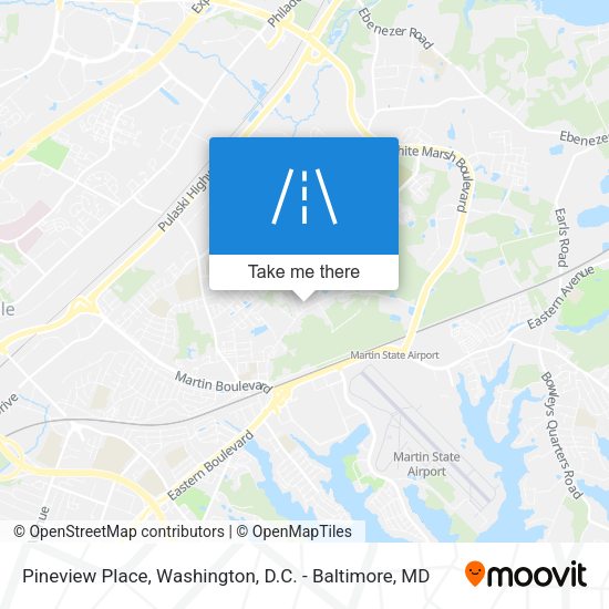 Pineview Place map