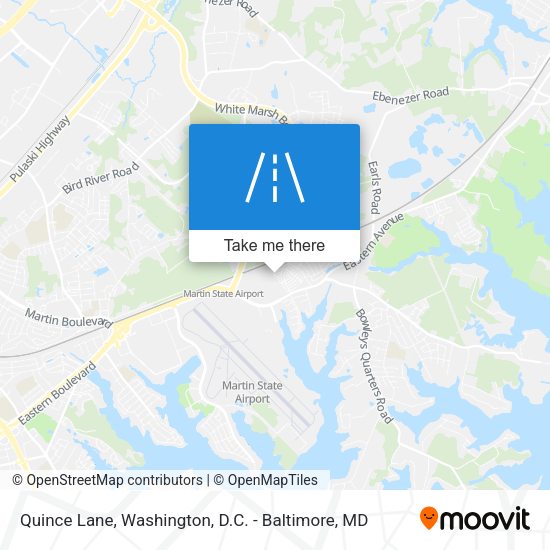 Quince Lane map