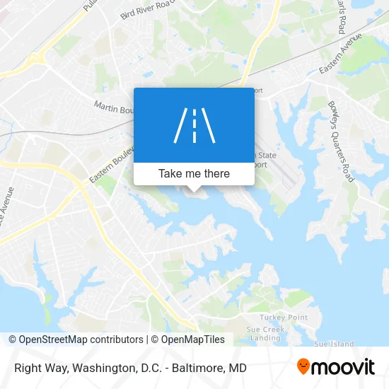 Right Way map