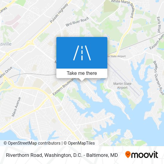 Riverthorn Road map