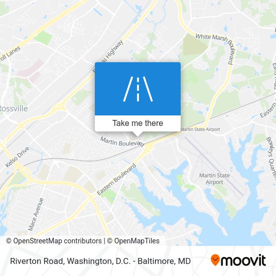 Riverton Road map