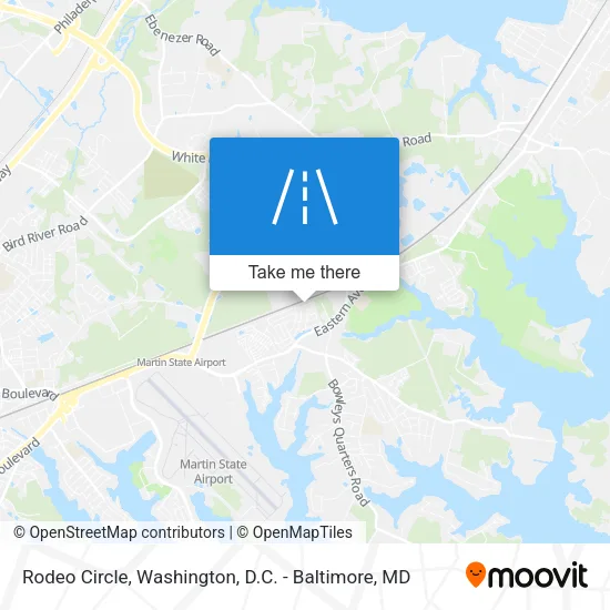 Rodeo Circle map