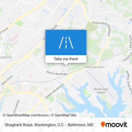Shagbark Road map