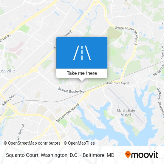 Squanto Court map
