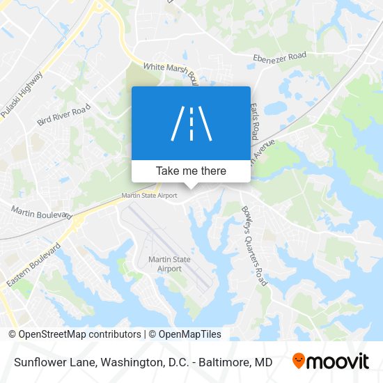 Mapa de Sunflower Lane