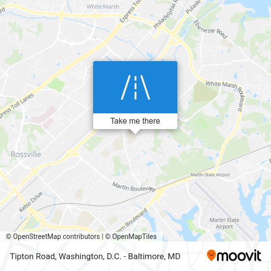 Mapa de Tipton Road