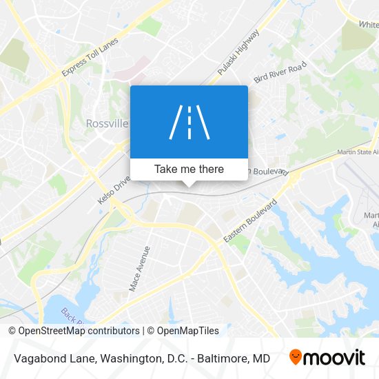 Vagabond Lane map