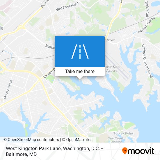 Mapa de West Kingston Park Lane