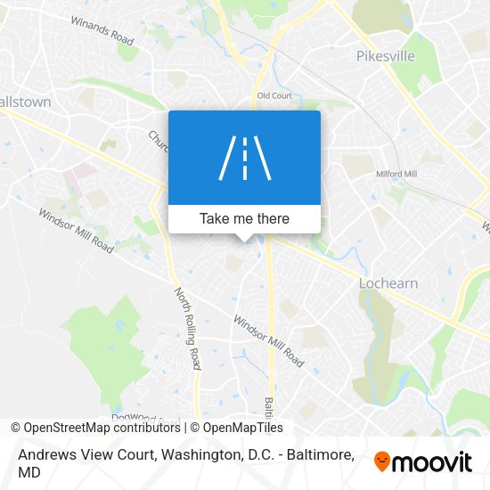 Mapa de Andrews View Court