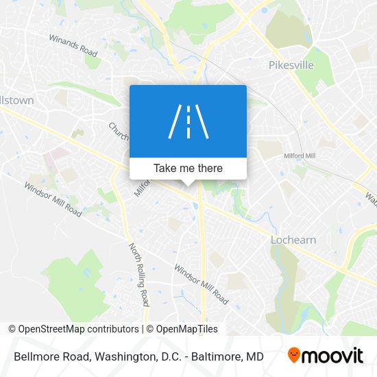 Bellmore Road map