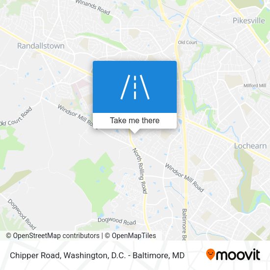Chipper Road map