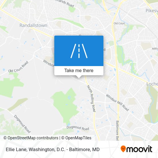 Ellie Lane map