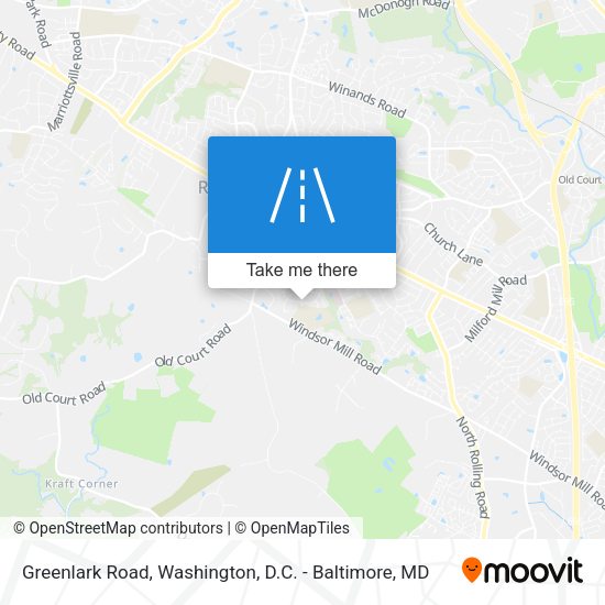 Greenlark Road map