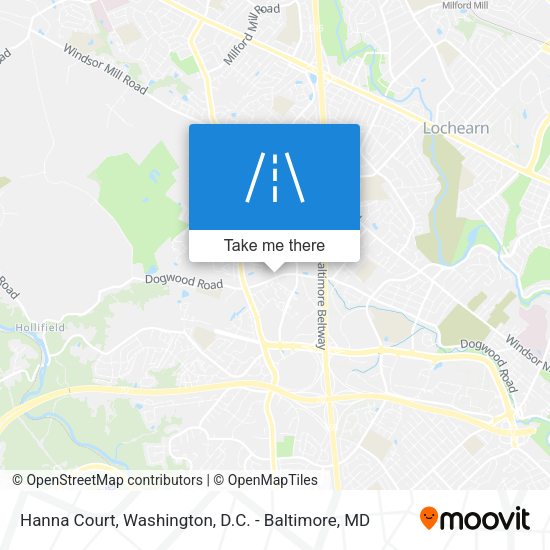 Hanna Court map
