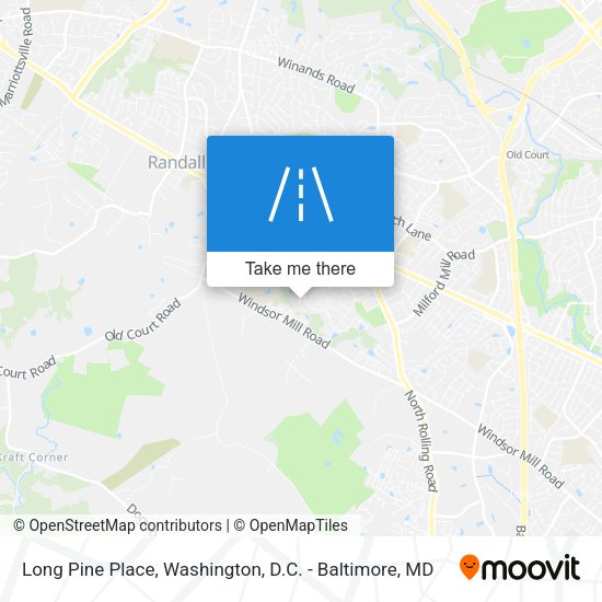 Mapa de Long Pine Place