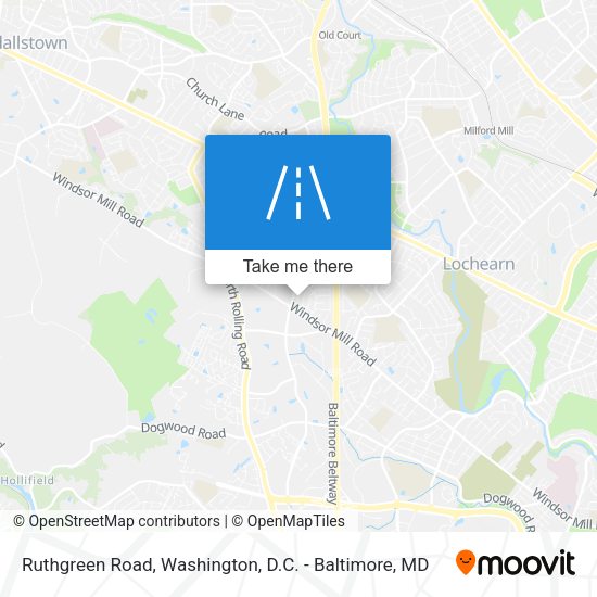 Mapa de Ruthgreen Road