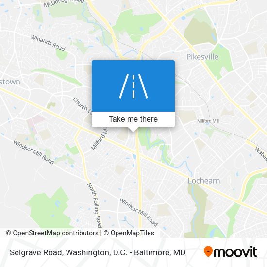 Selgrave Road map