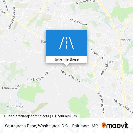 Southgreen Road map