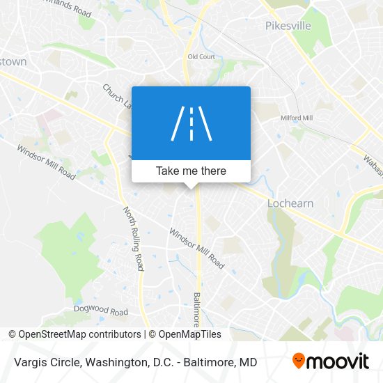 Vargis Circle map