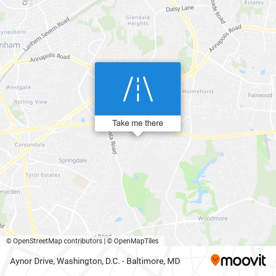 Aynor Drive map