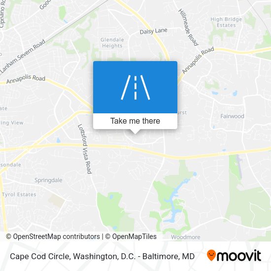 Mapa de Cape Cod Circle