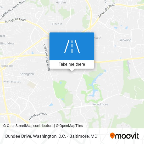 Dundee Drive map