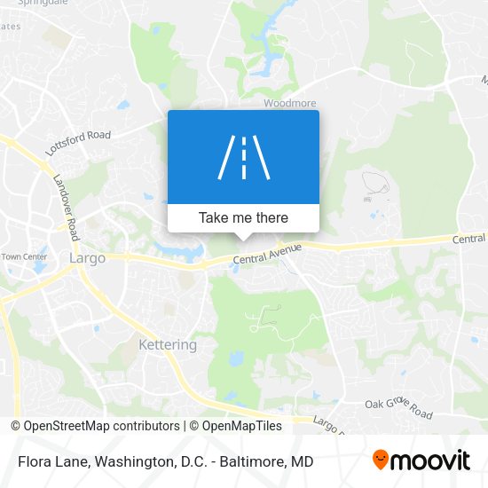Mapa de Flora Lane