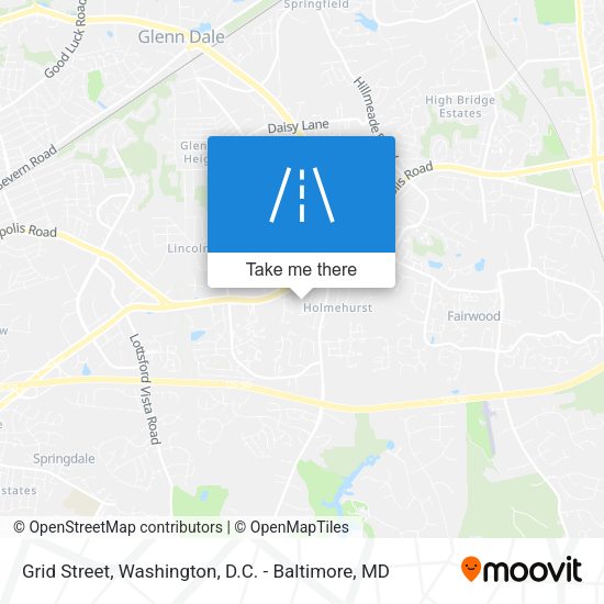 Grid Street map