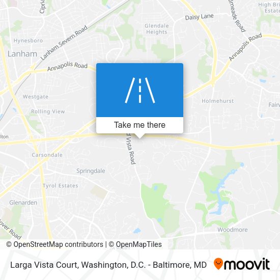 Larga Vista Court map