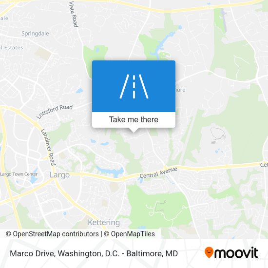 Marco Drive map