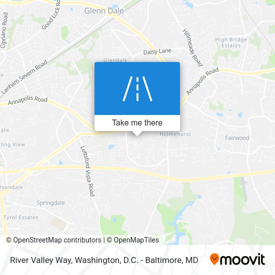 Mapa de River Valley Way