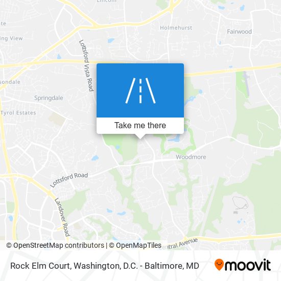 Rock Elm Court map